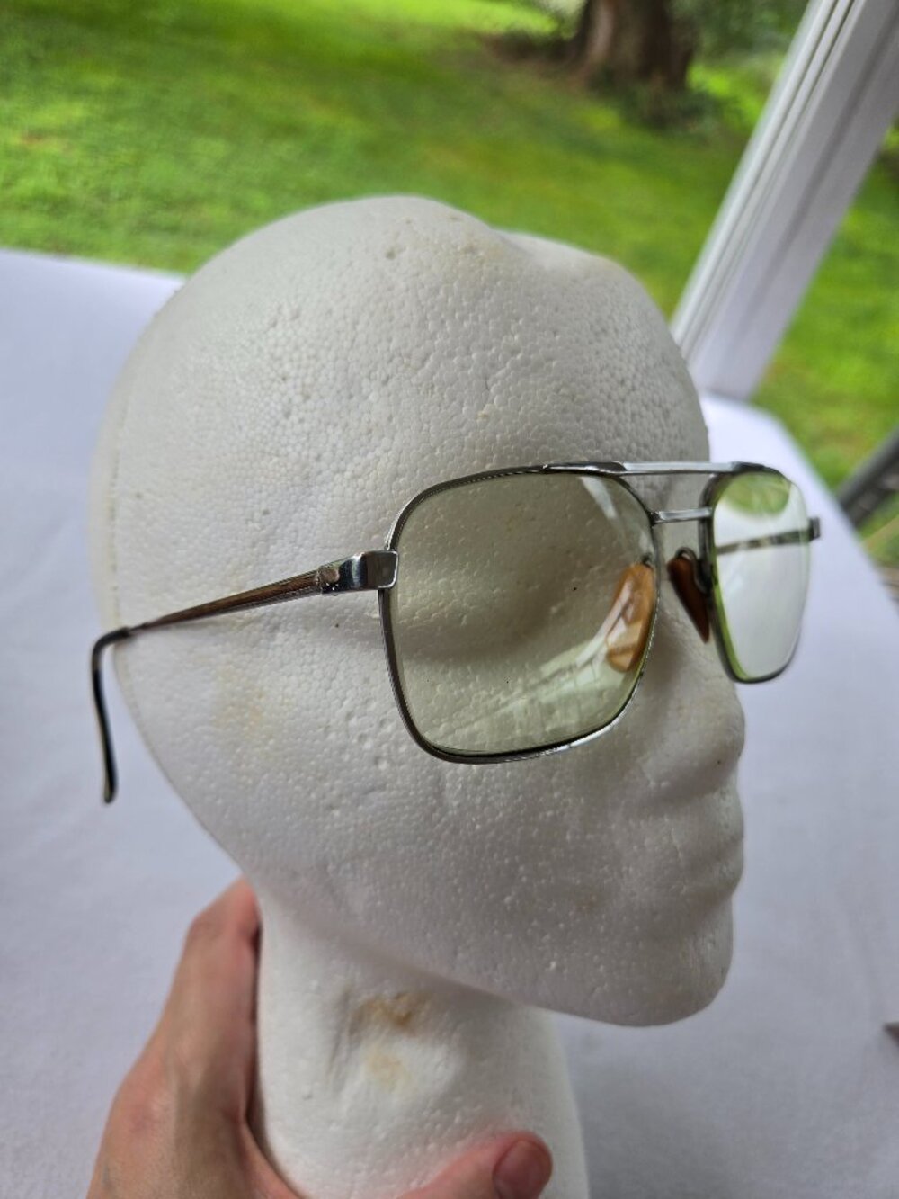 Vintage Luxottica Lucas Eyeglasses Frame Only 56-18-B17